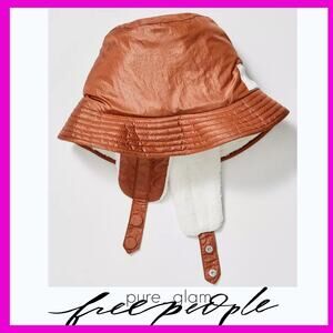 Free People sherpa bucket hat